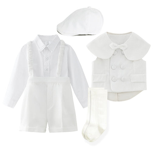 Chaleco Casual Blanco para Niños - Conjunto Elegante - Image 12