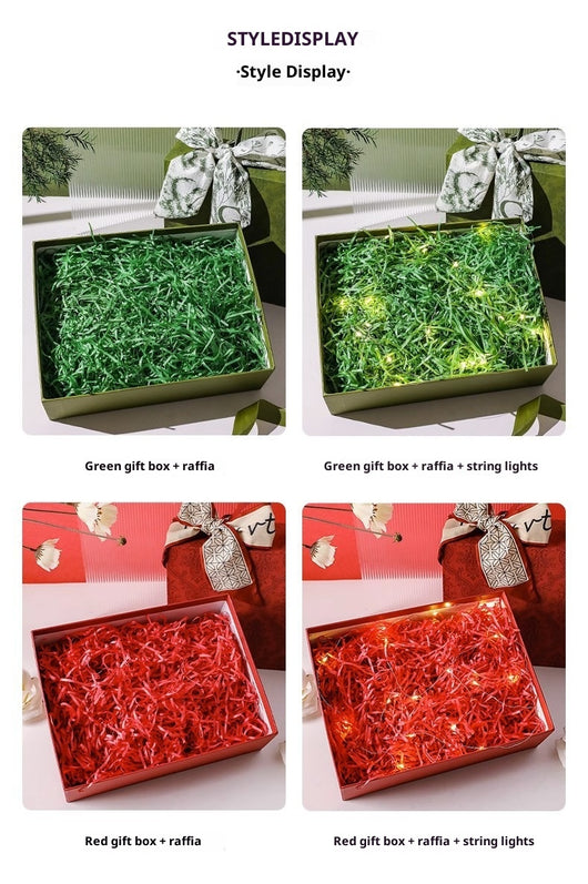 Pañuelo de Seda Cuadrado Lujo con Caja de Regalo para Bodas y Eventos - Image 14