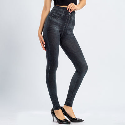 Leggins sin Costuras Estilo Denim con Efecto Levantador - Image 13