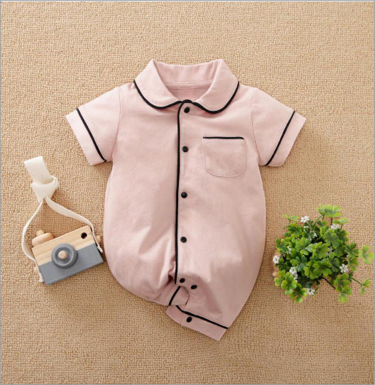 Pijama Infantil de Una Pieza Color Sólido - Image 10