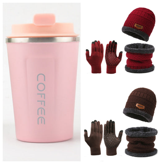 Conjunto Invernal 3 en 1: Bufanda, Guantes y Gorro de Lana Térmica - Image 28