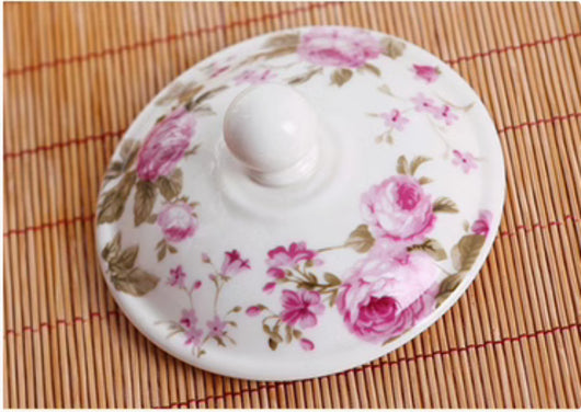 Juego de Té y Café de Cerámica con Cafetera de Vidrio Integrada - Image 4