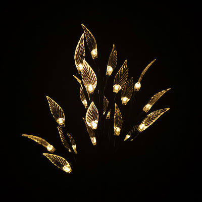 Luz Solar Decorativa Rama de Hojas para Jardín y Césped - Image 8