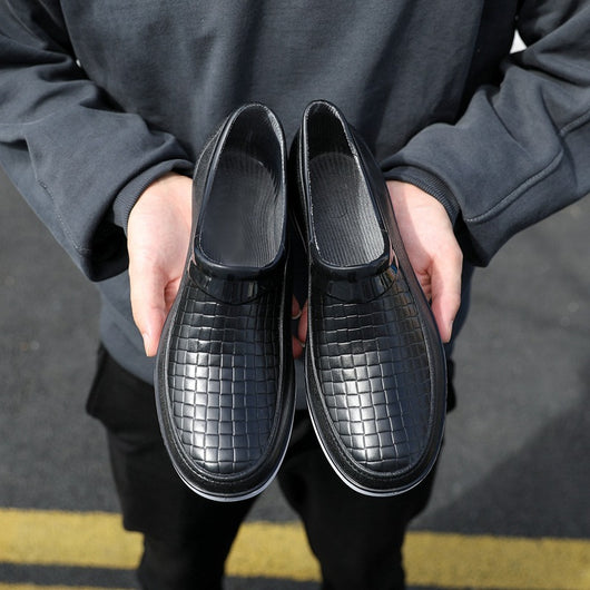 Botas Cortas Impermeables para Hombre con Suela Flexible - Image 2