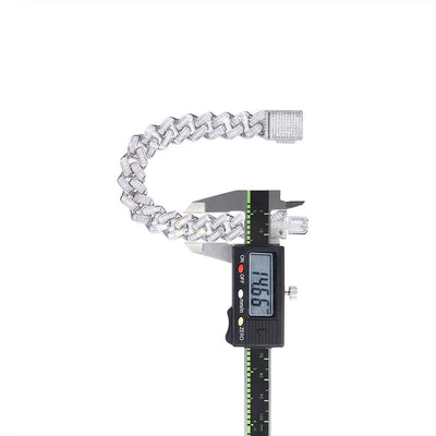 Pulsera de Plata 925 con Moissanita para Hombre - Versión Premium - Image 8