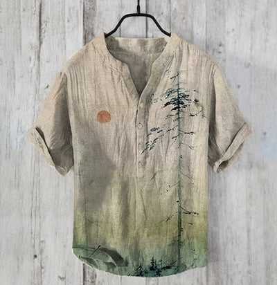 Playera Estampada 3D Textura Slub Suelta y Cómoda - Image 3