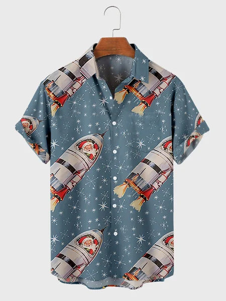 Camisa Hawaiana Estampada para Hombre - Diseño Casual Verano Playa - Image 5