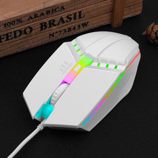 Ratón Gaming USB con Iluminación LED para Competencia - Image 3