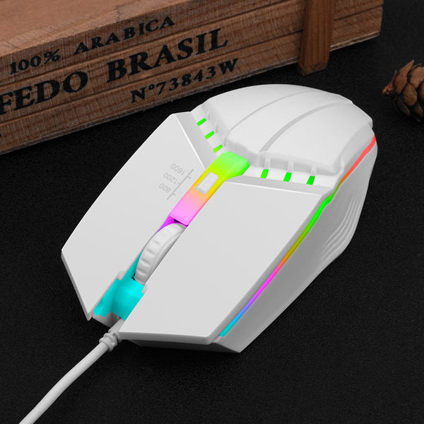 Ratón Gaming USB con Iluminación LED para Competencia - Image 3