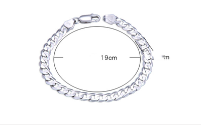 Pulsera de Plata para Hombre Estilo Látigo Trenzado - Image 8