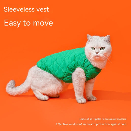 Chaleco de Polar Térmico para Gatos - Ropa de Abrigo Invierno - Image 2