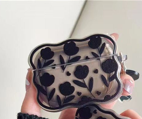 Funda Protectora para Audífonos Black Love Tulip con Tecnología Wave - Image 7