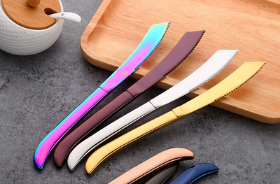Cuchillo para Carne Arcoíris en Acero Inoxidable - Image 10