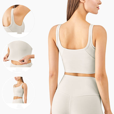 Top Deportivo Yoga Mujer - Sujetador de Alto Soporte con Efecto Levantador - Image 2
