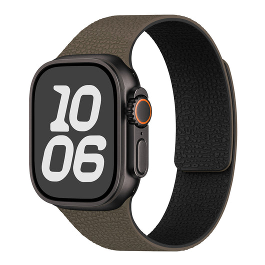 Correa Magnética para iWatch S10 Patrón Litchi Silicona Suave - Image 21