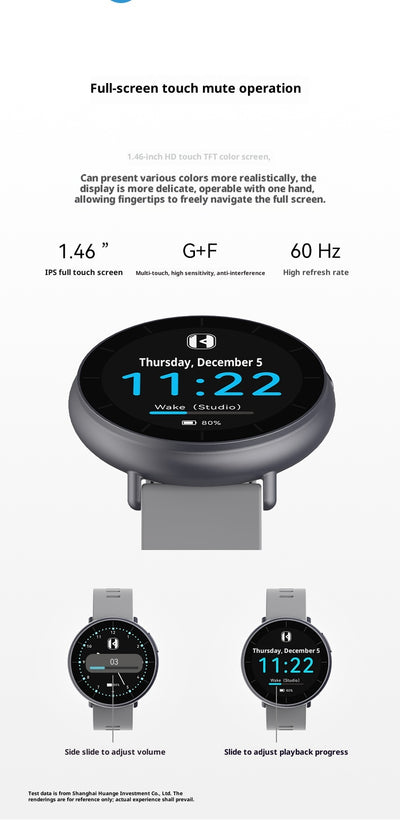 Reloj Deportivo Inteligente con Reproductor Bluetooth y Alarma para Estudiantes - Image 8