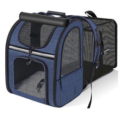 Mochila Transportadora para Gatos con Bolsa Extensible - Image 26