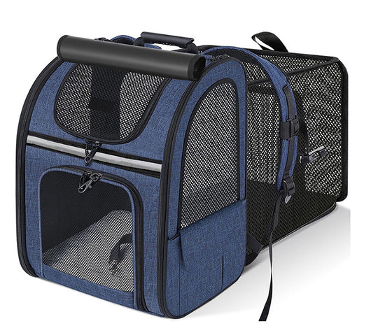 Mochila Transportadora para Gatos con Bolsa Extensible - Image 26