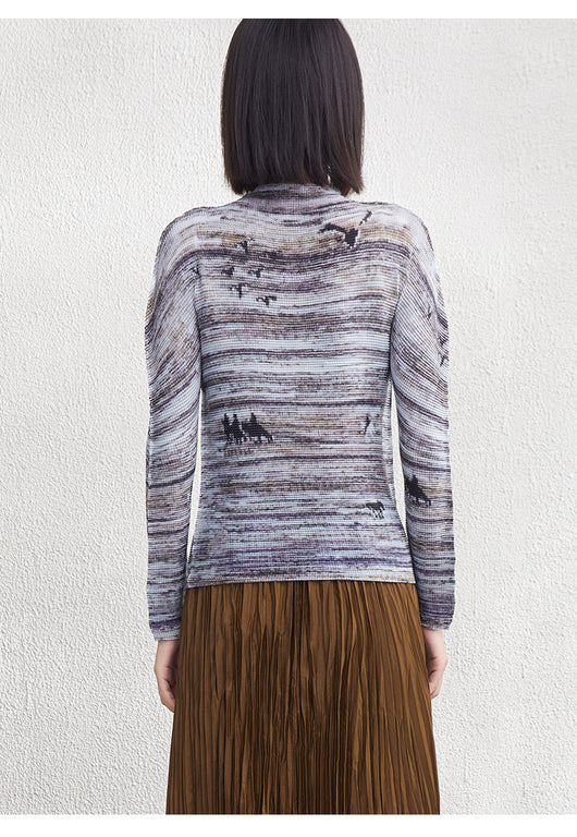 Camiseta Larga Estampada Reductora Inner Match - Image 10