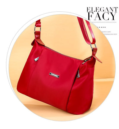 Bolso Bandolera Oxford para Mujer - Elegancia Minimalista y Funcional - Image 12