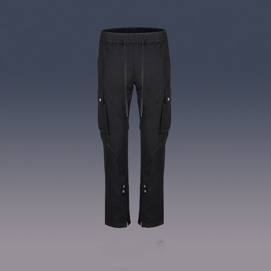 Pantalones de Trabajo con Cierre Combinado y Bota Ancha