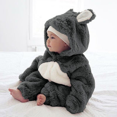 Pijama Enterizo de Forro Polar con Diseño de Animales Adorables - Image 5