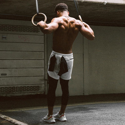 Shorts Deportivos para Correr Hombre Doble Capa Secado Rápido - Image 16