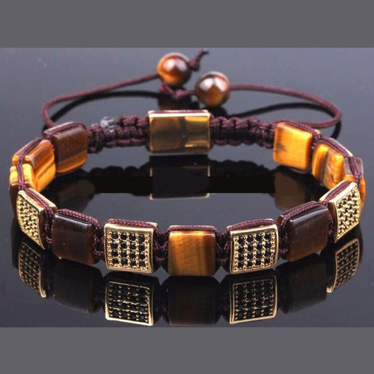 Pulsera Shamballa Grandes de Estilo Europeo y Americano para Hombre