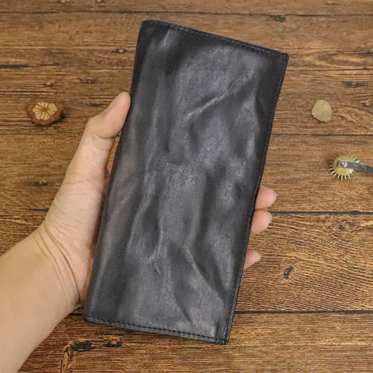 Billetera Larga Plisada Artesanal para Hombre - Image 7