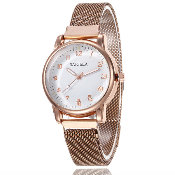 Reloj Digital para Mujer Milan con Correa Malla y Cierre Magnético - Image 4