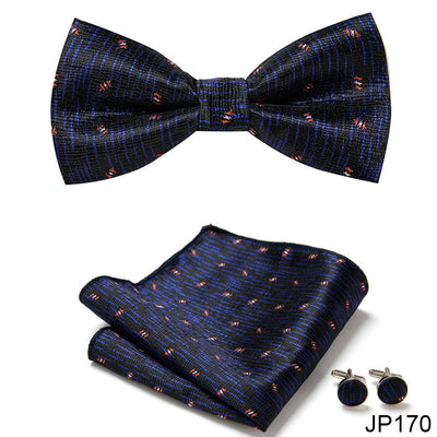 Traje Formal Elegante Coreano con Corbata de Moño - Image 10