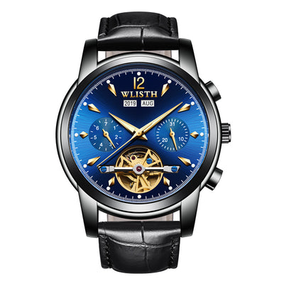 Reloj Mecánico Automático Multifunción Estilo Empresarial Coreano para Hombre - Image 8