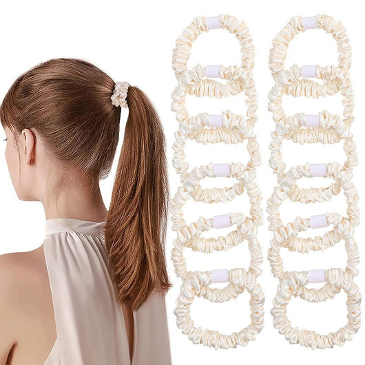 Bandas Elásticas para Cabello Seamless Versátiles en Negro y Blanco - Image 3