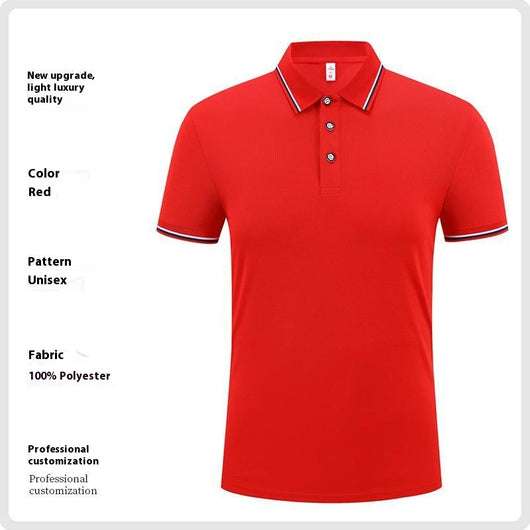 Polo Manga Corta Ice Silk con Solapa - Comodidad y Estilo - Image 32