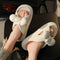 Sandalias Femeninas Antideslizantes con Moño Adorable