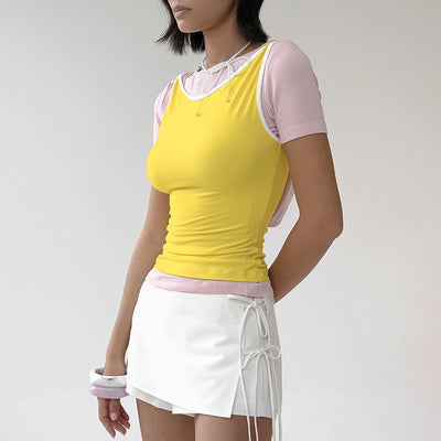 Top Deportivo Cropped Ajustado para Mujer - Image 11