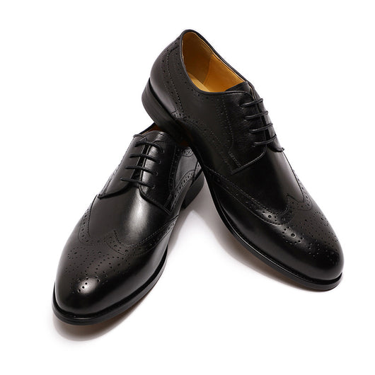 Zapatos Casuales de Cuero para Hombre con Cordones a Juego - Image 5