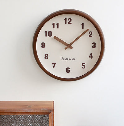 Reloj de Pared Minimalista Moderno en Madera Maciza Estilo Retro - Image 8