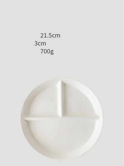 Plato Divisor de Cerámica Mate para Servir - Image 3