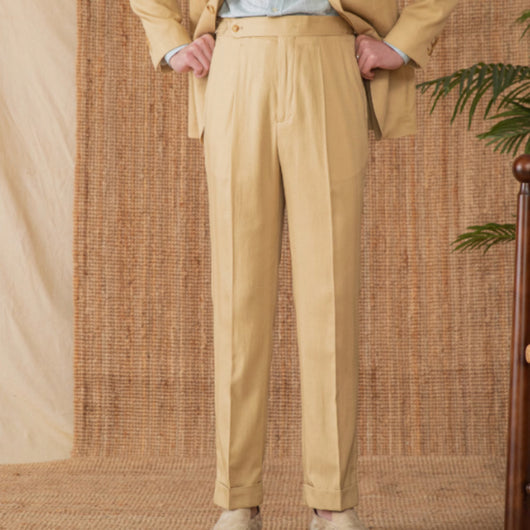 Pantalones Rectos Cintura Alta Summer Naples - Ligeros y Transpirables - Image 19