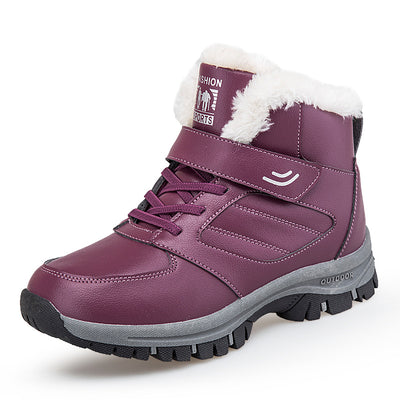 Botas de Nieve Deportivas Cálidas con Forro de Algodón y Terciopelo - Image 6