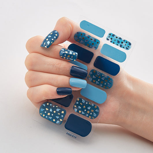 Stickers de Uñas Dorados Personalizados para Mujeres - Image 13