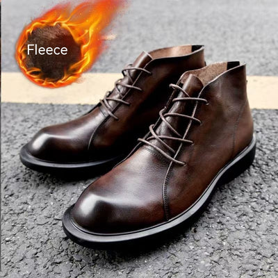 Botas Martin Vintage para Hombre - Estilo Clásico Duradero - Image 8