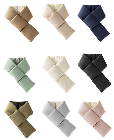 Bufanda Térmica Corta con Bolsillo y Diseño Cruzado para Mujer - Invierno y Deportes - Image 11