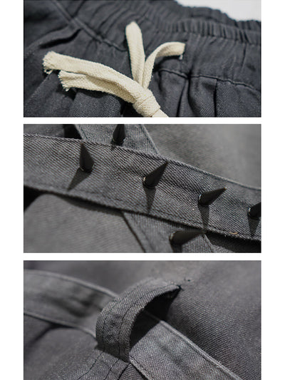 Pantalón Recto de Pierna Ancha con Corte Holgado - Image 10