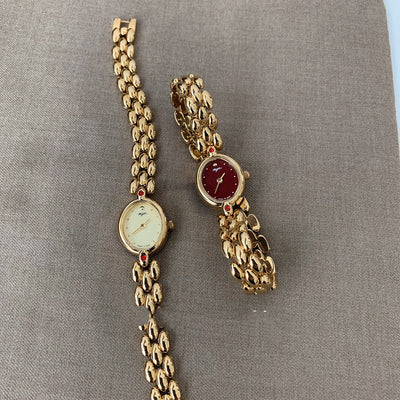 Reloj de Lujo Retro con Esfera Ovalada Pequeña - Tendencia Fashion - Image 5