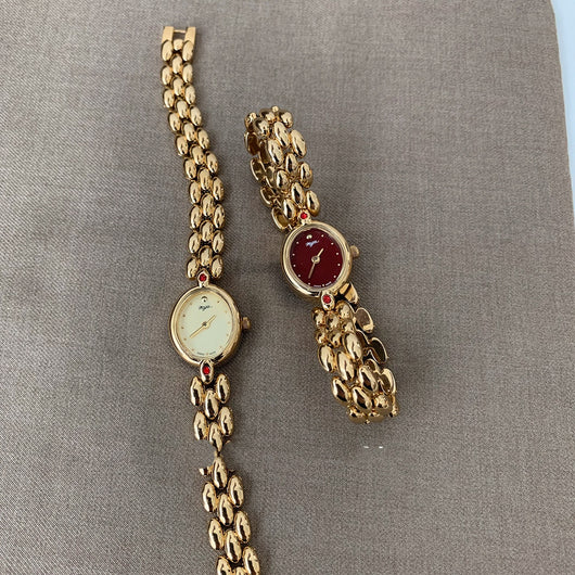 Reloj de Lujo Retro con Esfera Ovalada Pequeña - Tendencia Fashion - Image 5