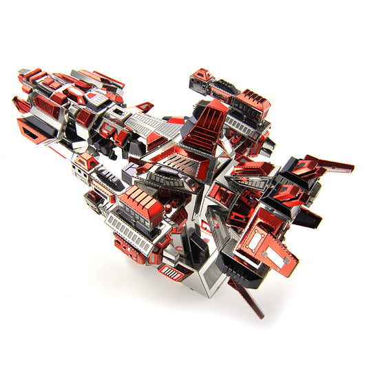 Puzzle Metálico 3D Nave Espacial - Juguete Educativo DIY de Construcción