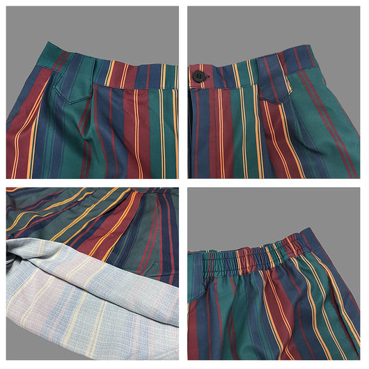 Shorts Deportivos Talla Grande Cintura Alta Pierna Ancha Verano - Image 9