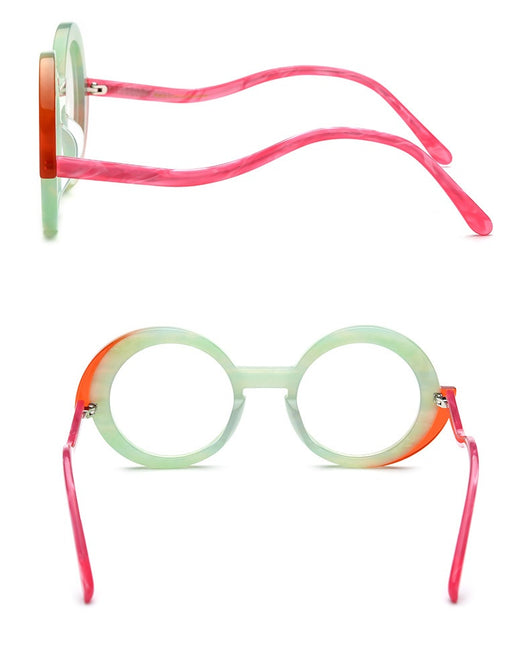 Marcos para Gafas Redondos Multicolor en Materiales Mixtos Unisex - Image 10